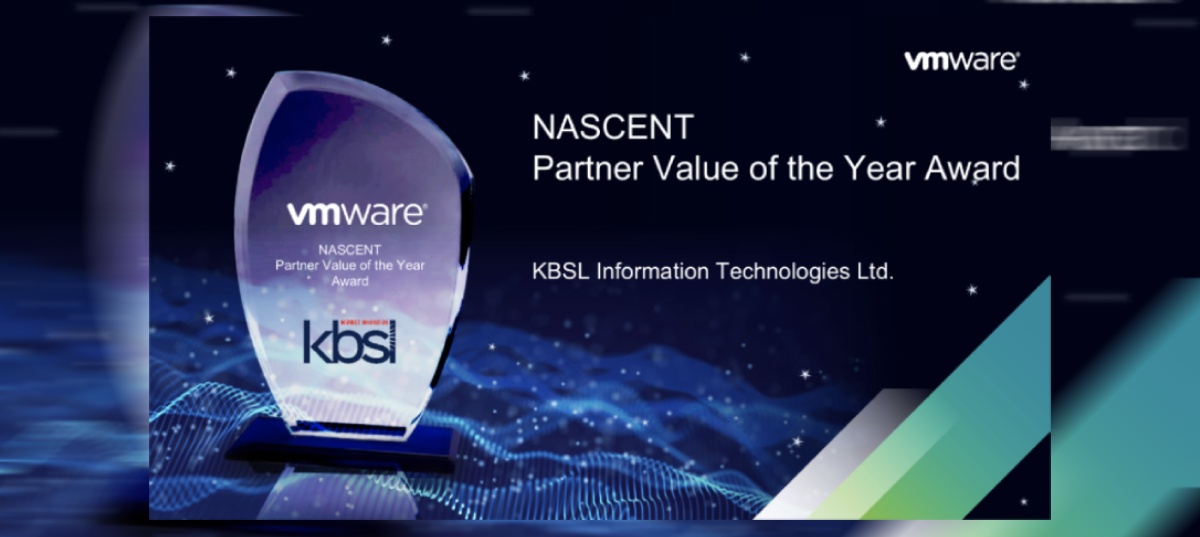 KBSL Wins VMware’s Partner Value of The Year Award